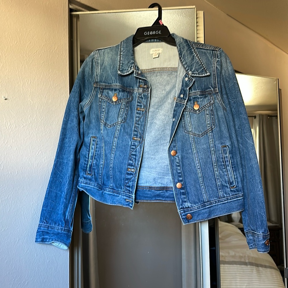 J Crew Denim Jean Jacket